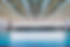 Vue intérieure du halle, terrain et gradin.